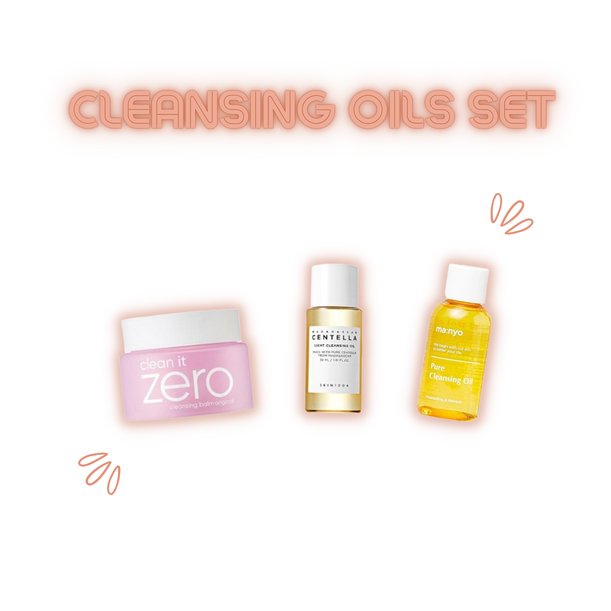 Cleansing Oils Set (3PC)