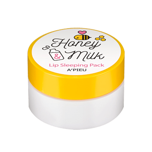 [A’PIEU] Honey & Milk Lip Sleeping Mask (6.7g) - Kenage Beauty